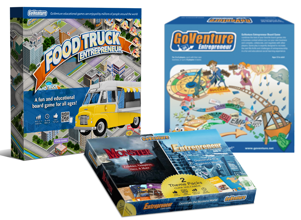 GoVenture Board Game Bundle